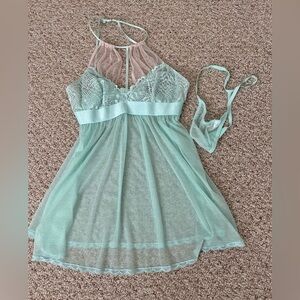 Seductivewear by Cinema Mesh & Lace with Adjustable Straps and Band